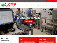 Tablet Screenshot of gladiatortechnologies.com